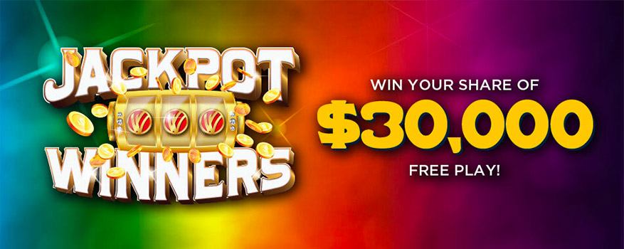 Jackpot Winners - Win Your Share of $30,000 Free Play!